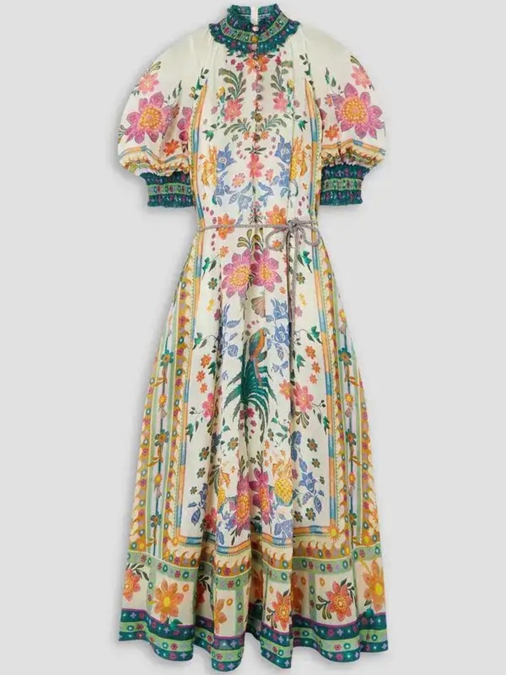 Zimmerman Ginger Maxi Dress Multi Floral Size 1